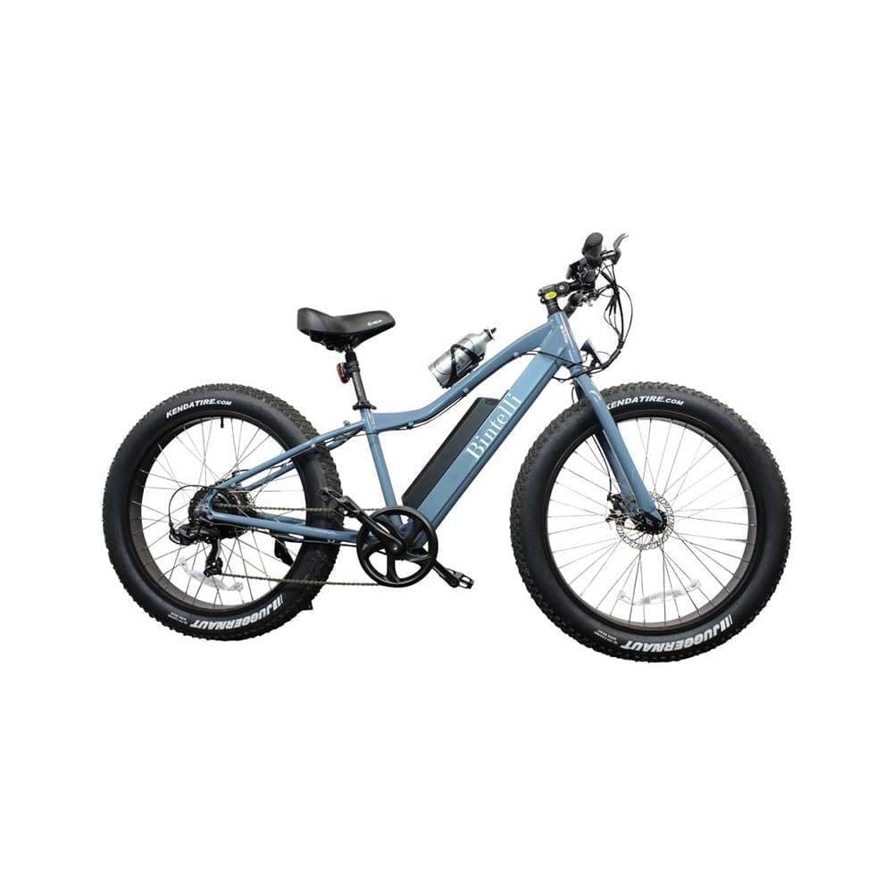 Products Bintelli Electric Fat Tire Bicycle M1 Ebike Blue