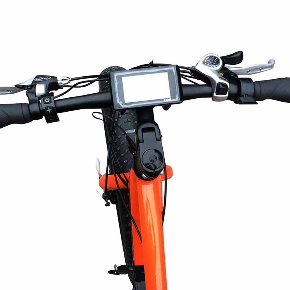 Products Bintelli Electric Fat Tire Bicycle M1 Ebike Handles