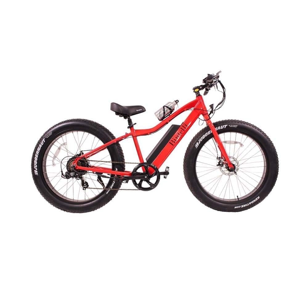 Products Bintelli Electric Fat Tire Bicycle M1 Ebike Red