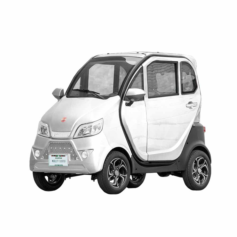 Daymak Boomer Buggy X Pro Fully Enclosed Mobility Scooter White