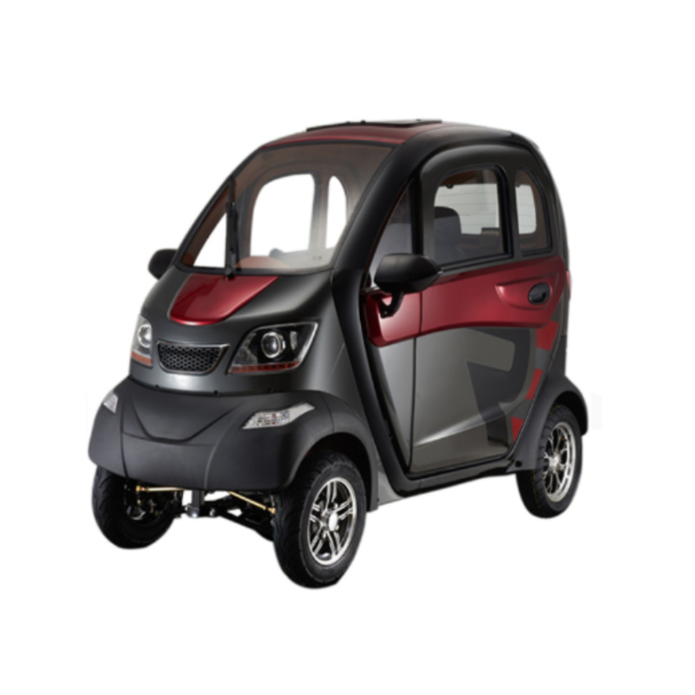 Gio Golf Enclosed Mobility Scooter Red