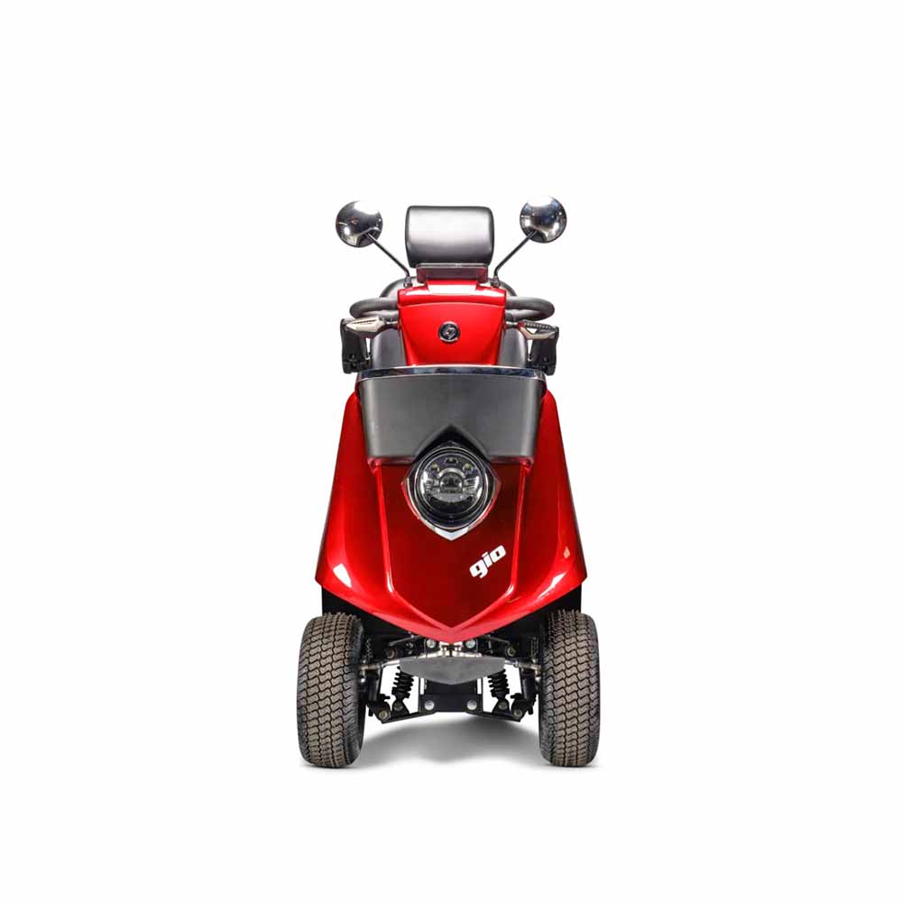 Gio Tetris 4 Wheel Mobility Scooter Red4