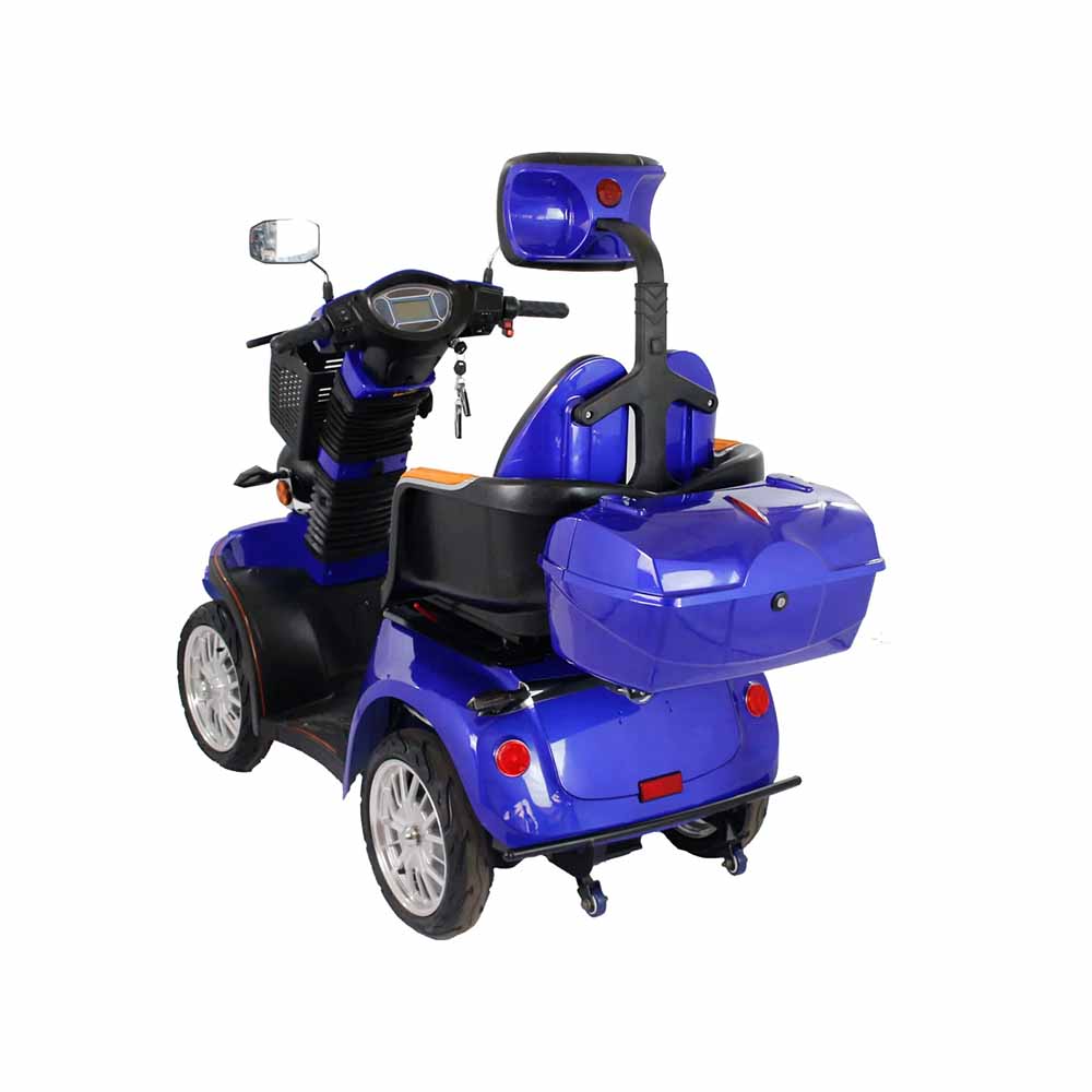 Gio Tron 4 Wheel 60 Volt Mobility Scooter Blue7