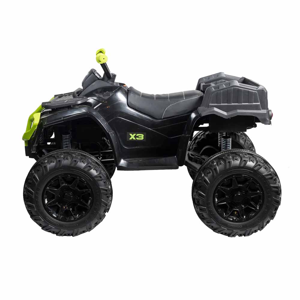 Gio X3 Ride On Electric Atv Black3