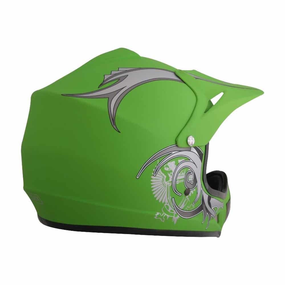 Products Phoenix Zone Kids Helmet Flat Green2