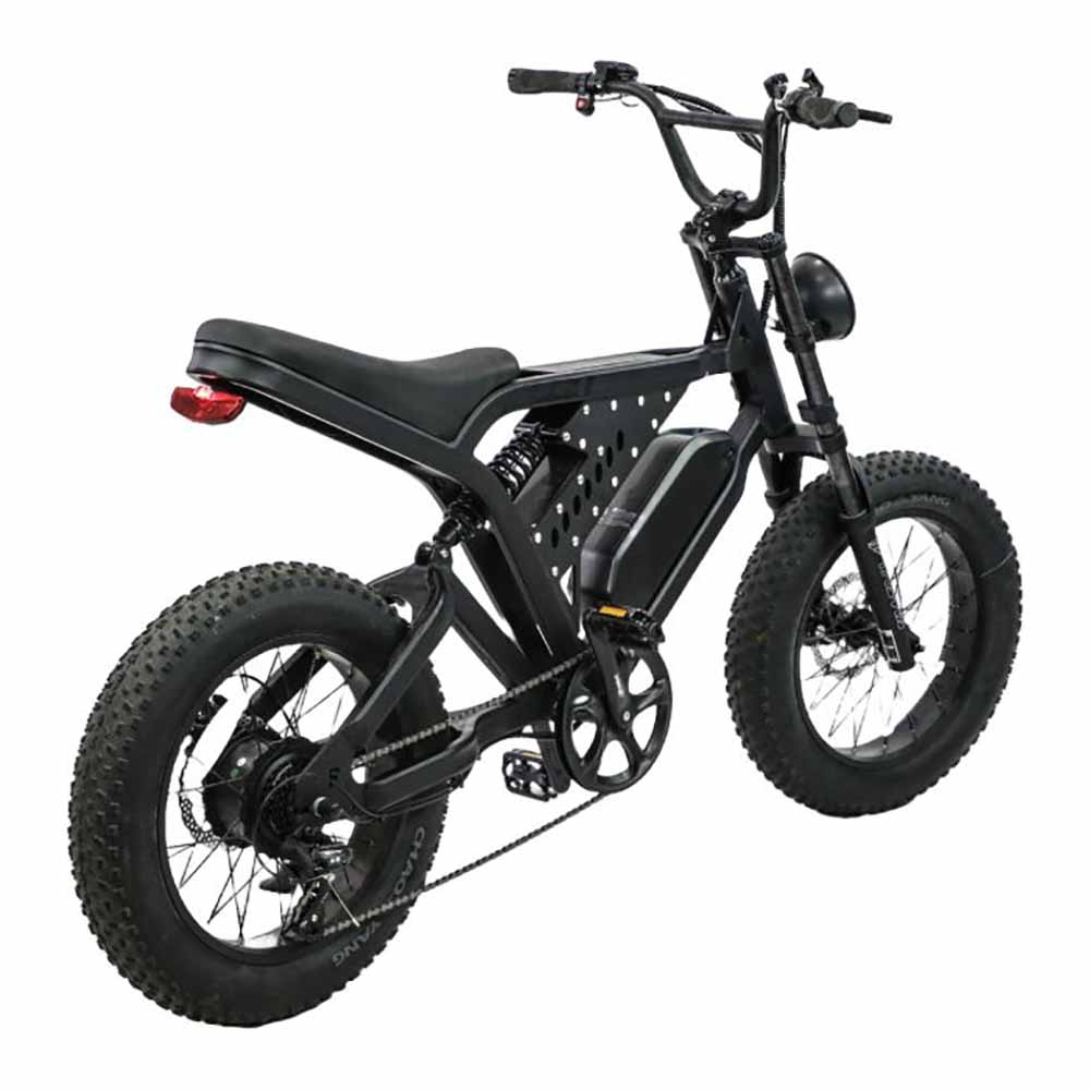 Shok Nomad 750 Watt Fat Tire Off Road Electric Bicycle6